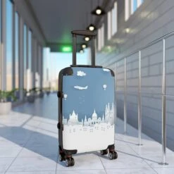 LFO - Luggage Factory - Blue Travels Suitcase -Samsonite Shop 11344889265197295483 2048