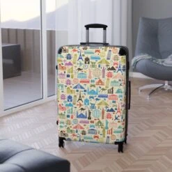 LFO - Luggage Factory - Travel Print Suitcase 16 LFO - Luggage Factory - Travel Print Suitcase -Samsonite Shop 193413914361244951 2048