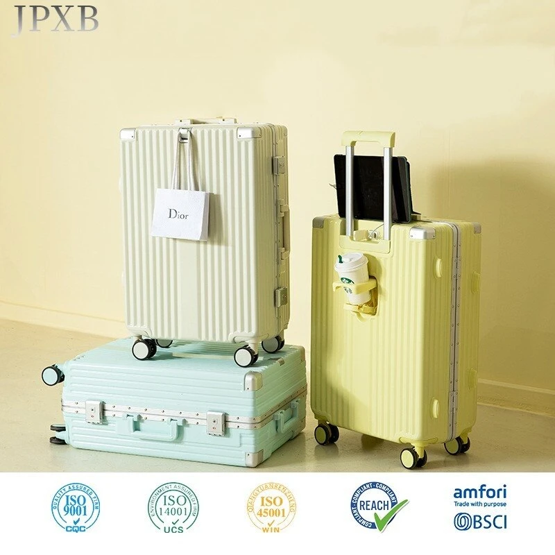 20 Inch Suitcases With USB,Cup Holder Travel Suitcases Offers With 4 20 Inch Suitcases With USB,Cup Holder Travel Suitcases Offers With - Image 2