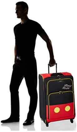 It Luggage World's Lightest New York Softside 8 Wheel Spinner, Evening Blue With Cobblestone Trim, Checked-Medium 28-Inch -Samsonite Shop 31 KarASn7L