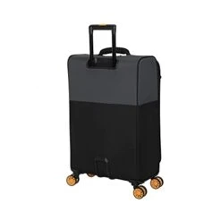 It Luggage Duo-Tone 3 Piece Softside 8 Wheel Spinner Set, Pewter/Black, 3 Pc -Samsonite Shop 3113JS3sDbL