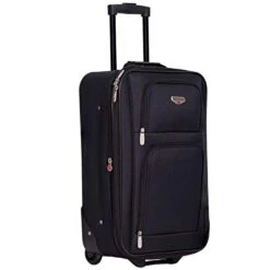 Travelers Club Genova Expandable Luggage Set, Black, 3 Piece -Samsonite Shop 311IFIKNCTL