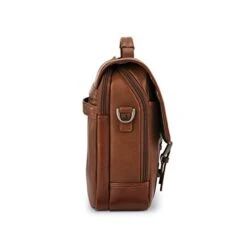 Samsonite Classic Leather Flapover, Cognac, One Size -Samsonite Shop 314dT9 mTWL