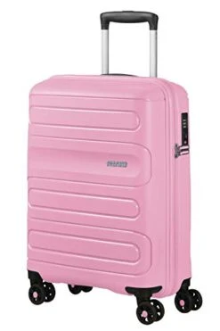 American Tourister Spinner S (55 Cm-35 L), Pink (Pink Gelato), S (55 Centimeters-35 L)