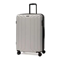 NONSTOP Luggage Expandable Spinner Wheels Hard Side Shell Travel Suitcase Set 3 Piece Lightweight With TSA Lock And Double USB Port, NEW YORK Collection (Silver, 3-Piece Set (20/24/28)) 17 NONSTOP Luggage Expandable Spinner Wheels Hard Side Shell Travel Suitcase Set 3 Piece Lightweight With TSA Lock And Double USB Port, NEW YORK Collection (Silver, 3-Piece Set (20/24/28)) -Samsonite Shop 315kkJGttkL