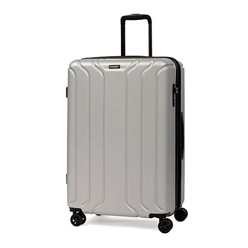 NONSTOP Luggage Expandable Spinner Wheels Hard Side Shell Travel Suitcase Set 3 Piece Lightweight With TSA Lock And Double USB Port, NEW YORK Collection (Silver, 3-Piece Set (20/24/28)) 9 NONSTOP Luggage Expandable Spinner Wheels Hard Side Shell Travel Suitcase Set 3 Piece Lightweight With TSA Lock And Double USB Port, NEW YORK Collection (Silver, 3-Piece Set (20/24/28)) - Image 7