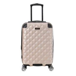 Kenneth Cole Reaction Diamond Tower Luggage Collection Lightweight Hardside Expandable 8-Wheel Spinner Travel Suitcase, Rose Champagne, 20-Inch Carry On -Samsonite Shop 3173xFGGR9L
