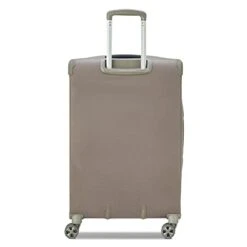 DELSEY Paris Helium DLX Softside Expandable Luggage With Spinner Wheels, Mocha, Checked-Medium 25 Inch -Samsonite Shop 3175 CTpfKL