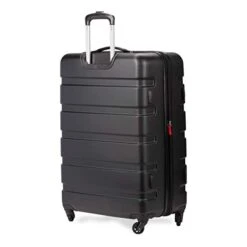 SWISSGEAR 7366 Hardside Expandable Luggage With Spinner Wheels (Medium Checked, Black) -Samsonite Shop 317t1Wk633L