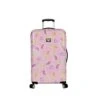 Betsey Johnson 26 Inch Checked Luggage Collection - Expandable Scratch Resistant (ABS + PC) Hardside Suitcase - Designer Lightweight Bag With 8-Rolling Spinner Wheels (26IN, Colada) -Samsonite Shop 31BDjOXp5BL