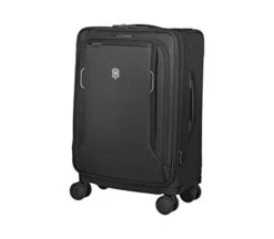 Victorinox Werks Traveler 6.0 Frequent Flyer Plus Softside Carry-On (Black) -Samsonite Shop 31Bot6E2VuL