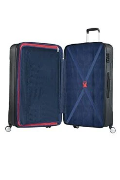 American Tourister Unisex_Adult Suitcase, Black (Dark Slate), M (67 Cm - 82 L) 17 American Tourister Unisex_Adult Suitcase, Black (Dark Slate), M (67 Cm - 82 L) -Samsonite Shop 31Cfev 4xfL
