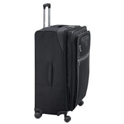 DELSEY Paris Executive Collection Softside Expandable Luggage With Spinner Wheels, Black, Checked-Large 29 Inch -Samsonite Shop 31ER8Wo559L