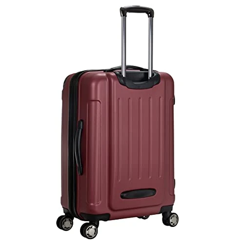 Kenneth Cole Reaction Renegade 24” Lightweight Hardside Expandable 8-Wheel Spinner Checked-Size Luggage, Sangria, Inch 5 Kenneth Cole Reaction Renegade 24” Lightweight Hardside Expandable 8-Wheel Spinner Checked-Size Luggage, Sangria, Inch - Image 3