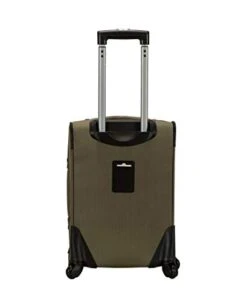 Rockland Impact Softside Spinner Wheel Luggage Set, Olive, 4-Piece (18/22/26/30) -Samsonite Shop 31KFMZblMXL