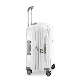DELSEY Paris Clavel Hardside Expandable Luggage With Spinner Wheels, WHITE, Carry-On 19 Inch -Samsonite Shop 31KGeWmYa8L