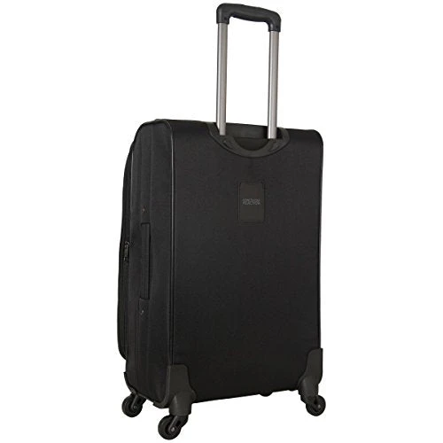Kenneth Cole Reaction Going Places 24" 600d Polyester Expandable 4-Wheel Spinner Checked Luggage, Black 9 Kenneth Cole Reaction Going Places 24" 600d Polyester Expandable 4-Wheel Spinner Checked Luggage, Black - Image 7