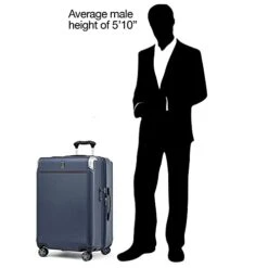 Travelpro Platinum Elite Hardside Expandable Spinner Wheel Luggage TSA Lock Hard Shell Polycarbonate Suitcase, True Navy Blue, Checked-Medium 25-Inch -Samsonite Shop 31NnhdcJHqS