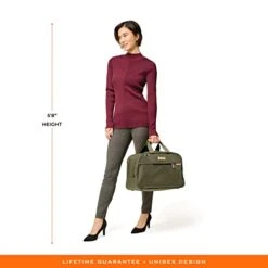 Briggs & Riley Executive Travel Duffle Bag, Olive -Samsonite Shop 31PyURnbD1L