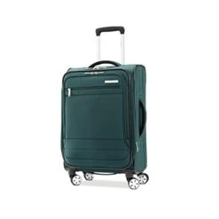 Samsonite Aspire DLX Softside Expandable Luggage With Spinner Wheels, Emerald, Carry-On 20-Inch