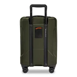 Briggs & Riley Torq Hardside Carry On Luggage With Spinner Wheels 22 Inch. USB Charging Port, TSA-Friendly Locks, Easy Access Hinged Front Pocket, Green -Samsonite Shop 31RJA80s2 L