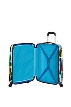 American Tourister Unisex Adults’ Luggage Suitcase, Multicolored (Marvel Pop Art), M (65 Cm - 62.5 L) -Samsonite Shop 31S Uvz3U L