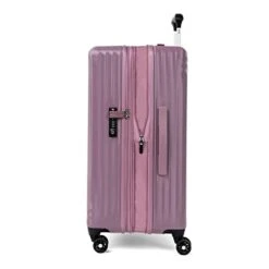 Travelpro Maxlite Air Hardside Expandable Luggage, 8 Spinner Wheels, Lightweight Hard Shell Polycarbonate, Orchid Pink Purple, Checked-Medium 25-Inch -Samsonite Shop 31SDXnTlKoL