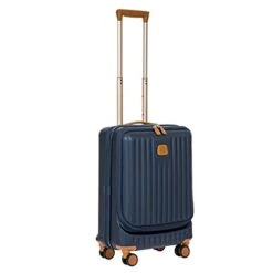 Bric's Capri 21" Spinner W/Pocket Matte Blue 19 Bric's Capri 21" Spinner W/Pocket Matte Blue -Samsonite Shop 31VjTC k5VL