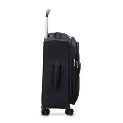 DELSEY Paris Sky Max 2.0 Softside Expandable Luggage With Spinner Wheels, Black, Carry-on 21 Inch -Samsonite Shop 31WOVjp9iML