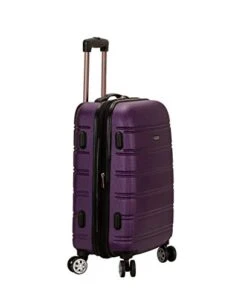 Rockland Melbourne Hardside Expandable Spinner Wheel Luggage, Purple, Carry-On 20-Inch -Samsonite Shop 31X U5AZ3ZL
