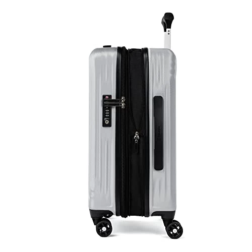Travelpro Maxlite Air Hardside Expandable Luggage, 8 Spinner Wheels, Lightweight Hard Shell Polycarbonate, Metallic Silver, Carry-On 21-Inch 6 Travelpro Maxlite Air Hardside Expandable Luggage, 8 Spinner Wheels, Lightweight Hard Shell Polycarbonate, Metallic Silver, Carry-On 21-Inch - Image 4