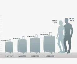 DELSEY Paris Softside Expandable Luggage With Spinner Wheels, Black. Large And Carry-On. -Samsonite Shop 31aRTCnQMfL