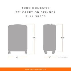 Briggs & Riley Torq Hardside Carry On Luggage With Spinner Wheels 22 Inch. USB Charging Port, TSA-Friendly Locks, Easy Access Hinged Front Pocket, Black -Samsonite Shop 31cV1ObJk0L