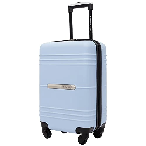 Travelers Club 20" Richmond Spinner Carry-On Luggage, Blue, Inch 11 Travelers Club 20" Richmond Spinner Carry-On Luggage, Blue, Inch - Image 9