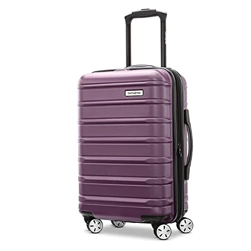 Samsonite Omni 2 Hardside Expandable Luggage With Spinner Wheels, Purple, Carry-On 20-Inch 3 Samsonite Omni 2 Hardside Expandable Luggage With Spinner Wheels, Purple, Carry-On 20-Inch