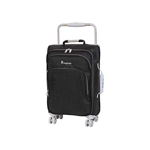 It Luggage World's Lightest New York Softside 8 Wheel Spinner, Raven With Vapor Blue Trim, Carry-On 22-Inch 3 It Luggage World's Lightest New York Softside 8 Wheel Spinner, Raven With Vapor Blue Trim, Carry-On 22-Inch