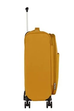 American Tourister Unisex Adults Expandable, Yellow (Golden Yellow), Spinner S Erweiterbar (55 Cm-48.5 L) -Samsonite Shop 31grVVOrQ6L