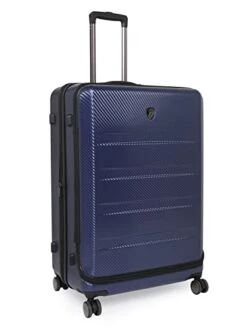 HEYS EZ Access 2.0 Range Navy Color Hard Large Luggage, Blue, Luggage -Samsonite Shop 31ilTMyaBqL