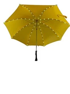 Rain Umbrella | LED UMBRELLA For Rain Or Sun Or Just For Fun | Quality Rain Umbrella For All Ages Boys/Girls/Adults |Great For Your Social Media Videos | Sun Wind Umbrella SJF Products (Yellow) 19 Rain Umbrella | LED UMBRELLA For Rain Or Sun Or Just For Fun | Quality Rain Umbrella For All Ages Boys/Girls/Adults |Great For Your Social Media Videos | Sun Wind Umbrella SJF Products (Yellow) -Samsonite Shop 31k2LzJTU6L