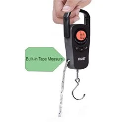 American Weigh Scales - PK Series Industrial Digital Hanging Scale, Black, 110 X 0.05lbs - PK-110 -Samsonite Shop 31krSfatrBL