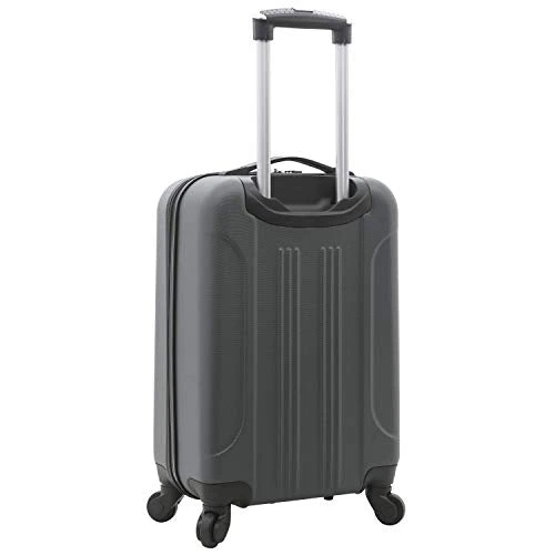Travelers Club Cosmo Hardside Spinner Luggage, Charcoal Grey, 2-Piece Set (20/28) 4 Travelers Club Cosmo Hardside Spinner Luggage, Charcoal Grey, 2-Piece Set (20/28) - Image 2
