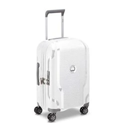 DELSEY Paris Clavel Hardside Expandable Luggage With Spinner Wheels, WHITE, Carry-On 19 Inch -Samsonite Shop 31lXDLxE7uL