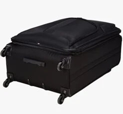 DELSEY Paris Softside Expandable Luggage With Spinner Wheels, Black. Large And Carry-On. -Samsonite Shop 31lm 3YVw2L