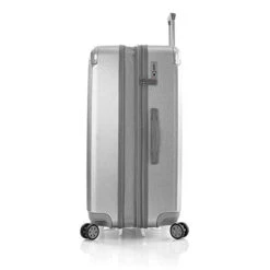 Heys America DuoTrak Spinner Luggage (Silver, One Size) -Samsonite Shop 31lwiCA zQL