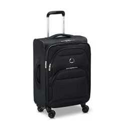 DELSEY Paris Sky Max 2.0 Softside Expandable Luggage With Spinner Wheels, Black, Carry-on 21 Inch -Samsonite Shop 31qxDjcnJbL