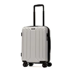 NONSTOP Luggage Expandable Spinner Wheels Hard Side Shell Travel Suitcase Set 3 Piece Lightweight With TSA Lock And Double USB Port, NEW YORK Collection (Silver, 3-Piece Set (20/24/28)) 16 NONSTOP Luggage Expandable Spinner Wheels Hard Side Shell Travel Suitcase Set 3 Piece Lightweight With TSA Lock And Double USB Port, NEW YORK Collection (Silver, 3-Piece Set (20/24/28)) -Samsonite Shop 31r4gT2H8tL
