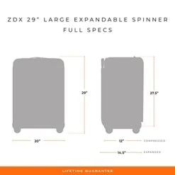 Briggs & Riley ZDX-Expandable Luggage With 4 Spinner Wheels, Hunter, Checked-Large 29 Inch 26 Briggs & Riley ZDX-Expandable Luggage With 4 Spinner Wheels, Hunter, Checked-Large 29 Inch -Samsonite Shop 31rkCPKF7EL