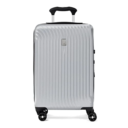 Travelpro Maxlite Air Hardside Expandable Luggage, 8 Spinner Wheels, Lightweight Hard Shell Polycarbonate, Metallic Silver, Carry-On 21-Inch 3 Travelpro Maxlite Air Hardside Expandable Luggage, 8 Spinner Wheels, Lightweight Hard Shell Polycarbonate, Metallic Silver, Carry-On 21-Inch