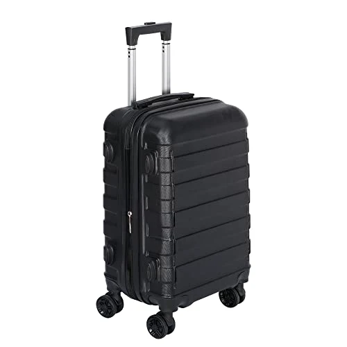SUPER DEAL Hardside Expandable Spinner Luggage 21 Inch Carry On Luggage Lightweight Travel Suitcase With 360°Swivel Wheels And Height Adjustable Handle, Black 3 SUPER DEAL Hardside Expandable Spinner Luggage 21 Inch Carry On Luggage Lightweight Travel Suitcase With 360°Swivel Wheels And Height Adjustable Handle, Black