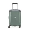 DELSEY Paris Cactus Hardside Luggage With Spinner Wheels, Khaki, Carry-On 19 Inch